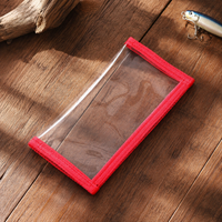 PVC Lure Case Clear Small 1pc Lure Storage Squid Lure Case Worm Case
