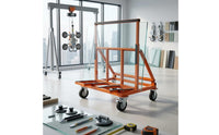 Foldable Flatbed Cart Space Saving Surface Hand Truck Commercial Use Folding Cart