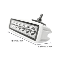 Marine Deck Lighting Lamp IP66 Waterproof Spotlights Streamlined for Cockpit