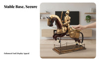 warrior Helmet Model Retro Design House Decoration Antique Finish for Living Room