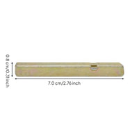 Door Lock Spindle Bar, Square Iron Shaft, Replacement Handle Accessory, Easy Installation, Residential & Commercial Use