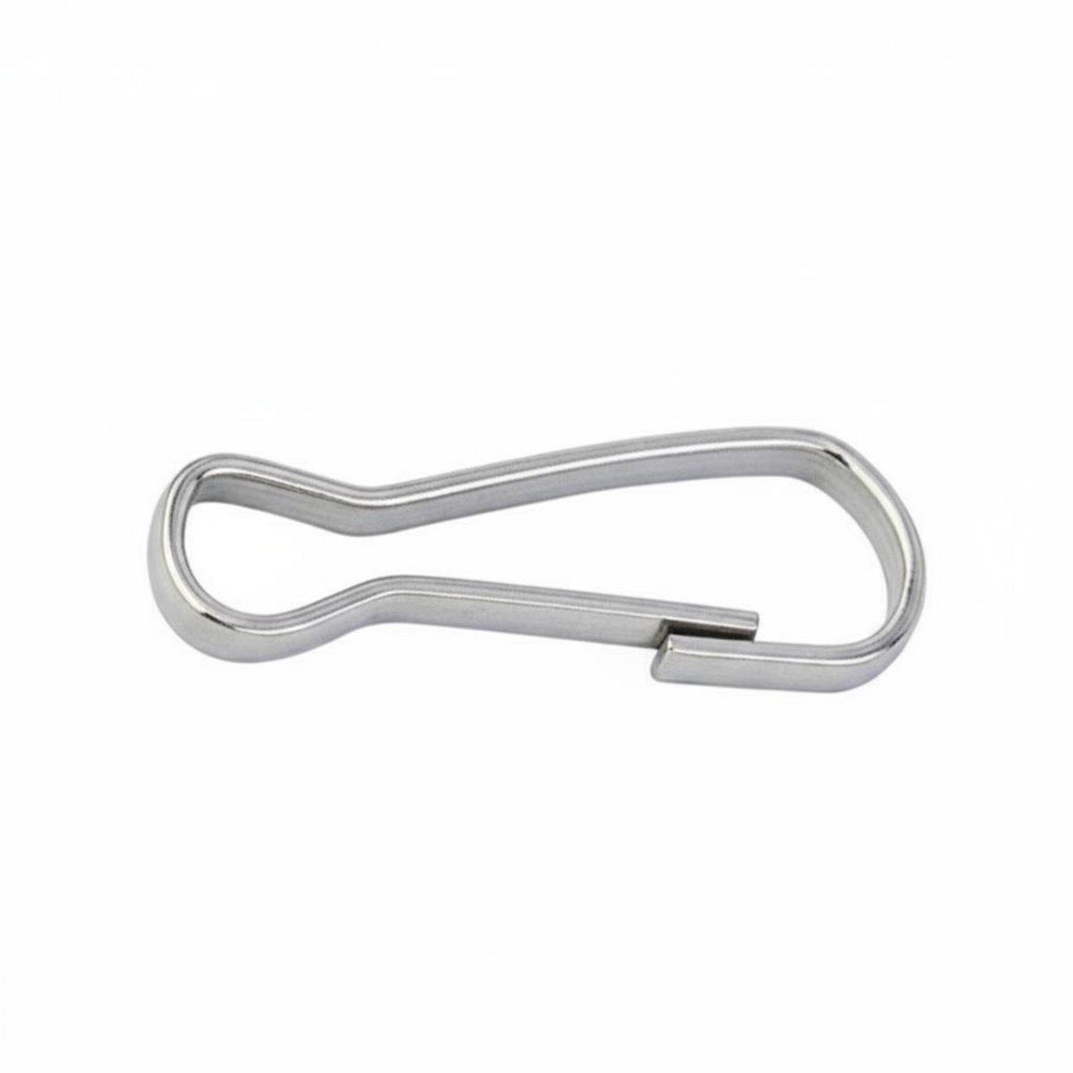304 Stainless Steel Drapery Fastener Hook, sturdyDuty Hanging Organizer, Multi-Purpose Keychain Connector, Rust-Resistant Silver