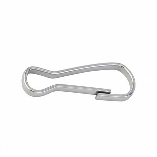 304 Stainless Steel Drapery Fastener Hook, sturdyDuty Hanging Organizer, Multi-Purpose Keychain Connector, Rust-Resistant Silver
