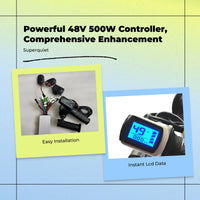 48V 500W brushless controller kit