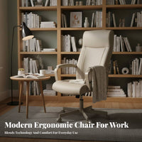Ergonomic Mesh Chair with headrestrest assistance rotate Seat for Distant Workers