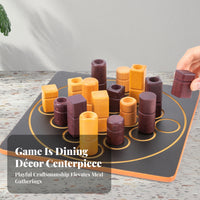 Portable Wooden Strategy Game