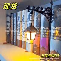 Bookshelf Lantern Light Iron Craft Decorative Lamp