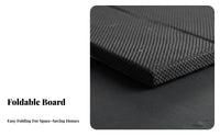 Firms up Soft Mattresses Foldable Bed Board Easy Assembly Foldable Bunkie Board Heavy Duty Mattress Support Installationzero-Assembly for Seniors, Guest Room Hosts, Homeowners, Home