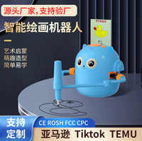 Drawing Robot Smart Early Education Toy USB Charging with Music