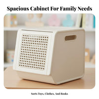 Multi-container Toy Shelf Removable containers Multi-container Organizer robust Frame for Parents