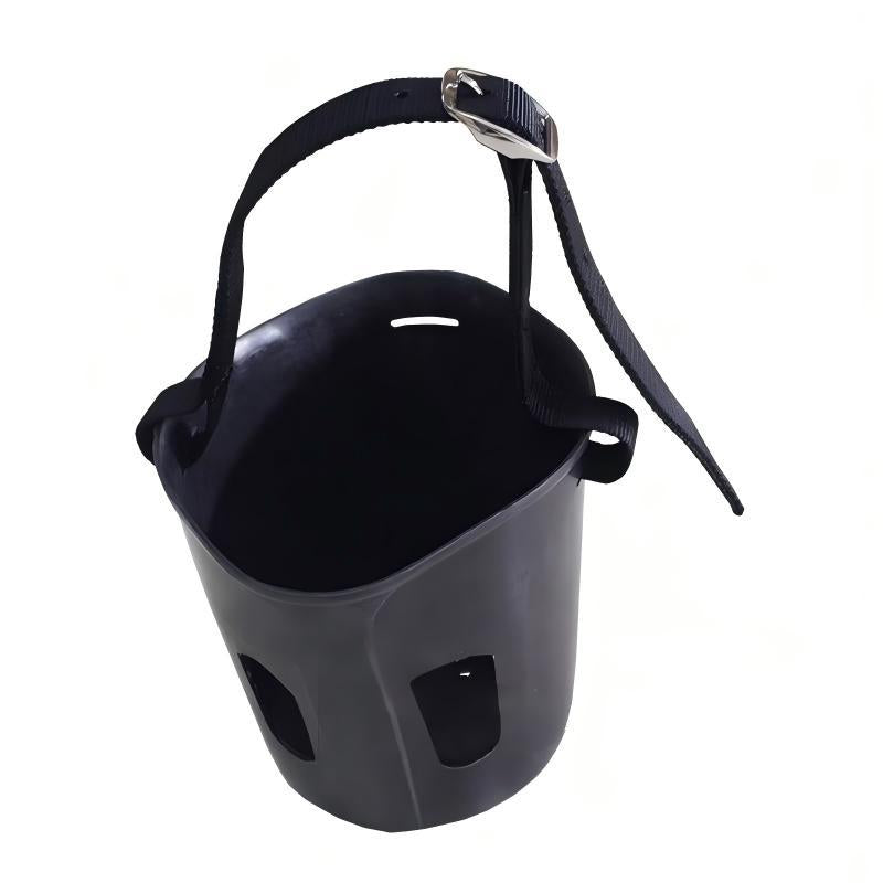 PVC Horse Mouth Cover Anti-Bite Muzzle Adjustable Durable Equestrian Supplies