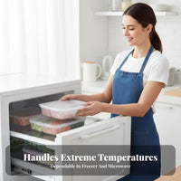 Stackable Food Portion Box Reusable Refrigerator container complimentary for Office Workers