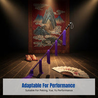 Stage Performance Lash, Rattan Theater Prop, Peking Opera, Yue Opera, Yu Opera, Colorful Tassel, Drama Accessory