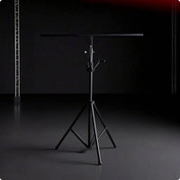 Telescoping Stage Light Stand Heavy-Duty Tripod Light Stand Floor-Standing Sturdy for Wedding DJs, Event Planners, Weddings, Live Shows