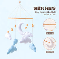 Nordic Style Felt Cloud Baby Crib Mobile for Newborns