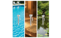 Floating Pool Thermometer Easy-to-Read Pool Thermometer with Tether for Hot Tubs
