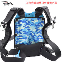 Diving Backplate Soft Pad BC Technical Diving Back Cushion for OMS, HOLLIS, HALCYON and Other Brands
