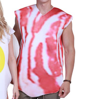 Halloween Couple Breakfast Food Costume Set for Adults, Egg Bacon Theme