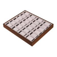 Padded Watch Display Tray Open-Top clothLined Watch Tray