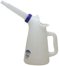 AZ塑胶注油器液体注入器加厚型油壶加油壶带刻度原装正品1L PJ011