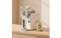 Slushie Machine Countertop Slush Machine Compact Slush Machine with Drip Tray for Hosts, Home Kitchen, Parties, Cafes