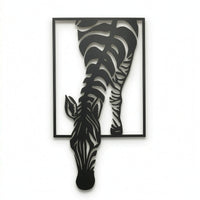 Metal Wall Art Cutout Metal Wall Decor Engraved for Entryway, Bedroom