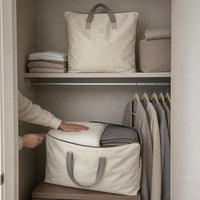 Large Capacity Moving Storage Bag for Quilts, Clothes, and Seasonal Items
