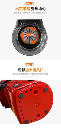 跨境外贸迷你热风爆米花机家用小型电动吹风式膨化机爆谷机家用