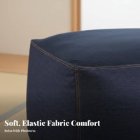 Bean Bag Chair Japanese design Floor seat Comfortable Soft and plush texture Texture for Students, esports players