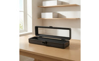 Hard Case with Display Lid Shielded Instrument Storage Box Sturdy Tool Organizer for Collectors
