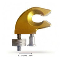 Badminton Racket Stringing Clamp Knurled Tool Secure for Stringers