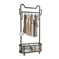 Freestanding Coat Tree Sturdy Construction Mobile Branch-Hook Rack for Entryway