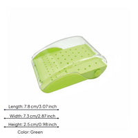 Oral Dental Rotary Tool Box Transparent Medical Storage Safeguarding Lid