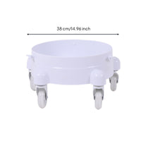 Car Wash Bucket Base Swivel Rolling Bucket Holder 360° for Driveway
