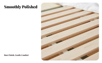 Rollable Slat Foundation hush-quiet foundation interlinked Bed Slats for Students, Renters