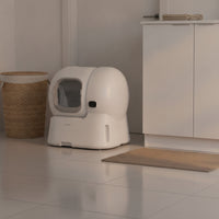 Compact Self-Cleaning Cat Litter Box Hassleeffortless Automatic Cat Litter Box for Busy Professionals, Indoor, Apartments