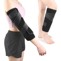 Acupuncture Massage Bandage Self-Adhesive Wrapping Pressure Elastic Fixed Acupuncture Arm Sleeve Calf Thigh Acupuncture Protector