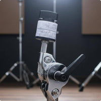 Adjustable Jazz Drum Cymbal Stand Easy to Install Extended Cymbal Stand Textured Grip for Drummers