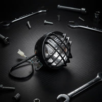 Grid Headlight Construction Vehicle Accessory for DIY Enthusiasts