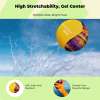 Quick-dry water sphere for pool