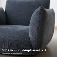 Adjustable Padded Lounger Can Be Laid Flat Floor Seating Foldable Design No Assembly Required for Students, Living Room, Bedroom