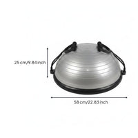 Balance Trainer Balance Coach PVC Half Balance Ball Anti Slip Base for Workout