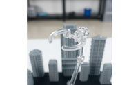 Cityscape Display Stage Versatile Compatibility Robot Model Battle Diorama Dynamic Posing Articulated Display Stand for Hobbyists, Desktop Decoration