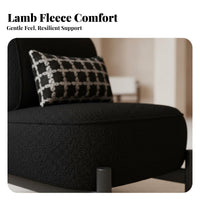 Chunky Single-Seater Sofa Wabi-Sabi Design Armchair high-end aesthetic Sculptural Form for Interior Decorators, Adults, Lobby