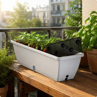 Rectangular Plastic Planter Thickened Vegetable Planter Box Easy to Clean