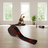 High Elasticity Numbered Dance Stretch Band Lightweight and Portable Dance Stretch Band Skin-Friendly Material for Children, Beginners