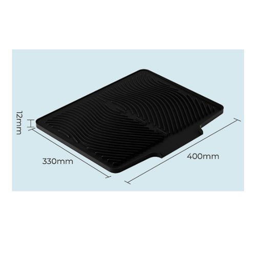 Silicone Dish Drying Mat Easy to Clean Silicone Drying Mat Included