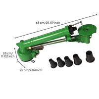 Sprinkler Versatile Use High-Velocity Sprinkler Head Sturdy Aluminum Frame