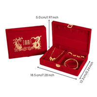 Wedding ring organizer box