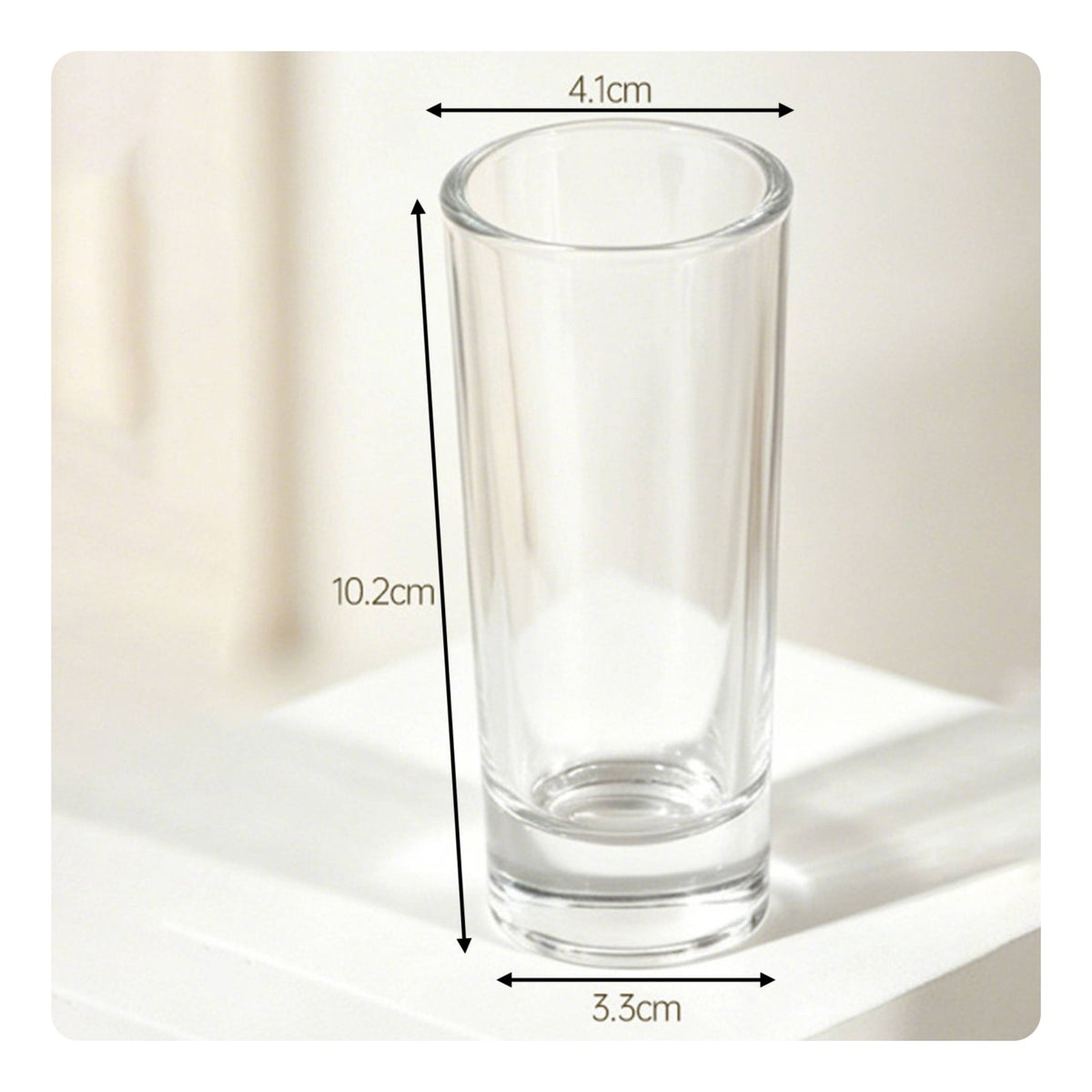 Eyelash Tweezer Cup Multi-Functional Tall Narrow Cleaning Cup